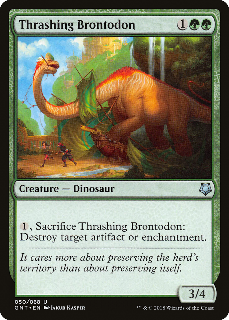 Thrashing Brontodon (GNT-050) [Game Night]