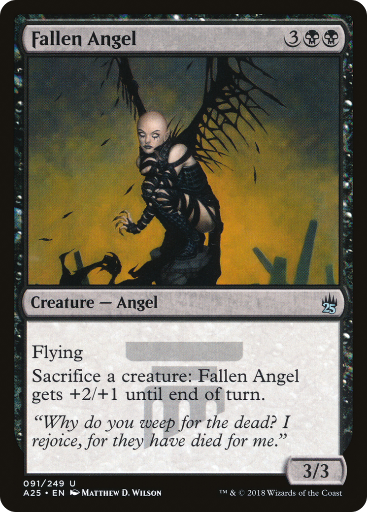 Fallen Angel (A25-091) [Masters 25] Foil