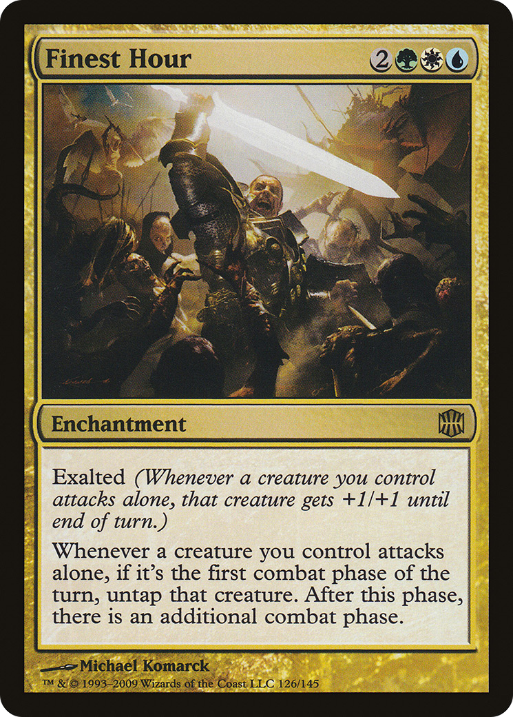 Finest Hour (ARB-126) [Alara Reborn] Foil