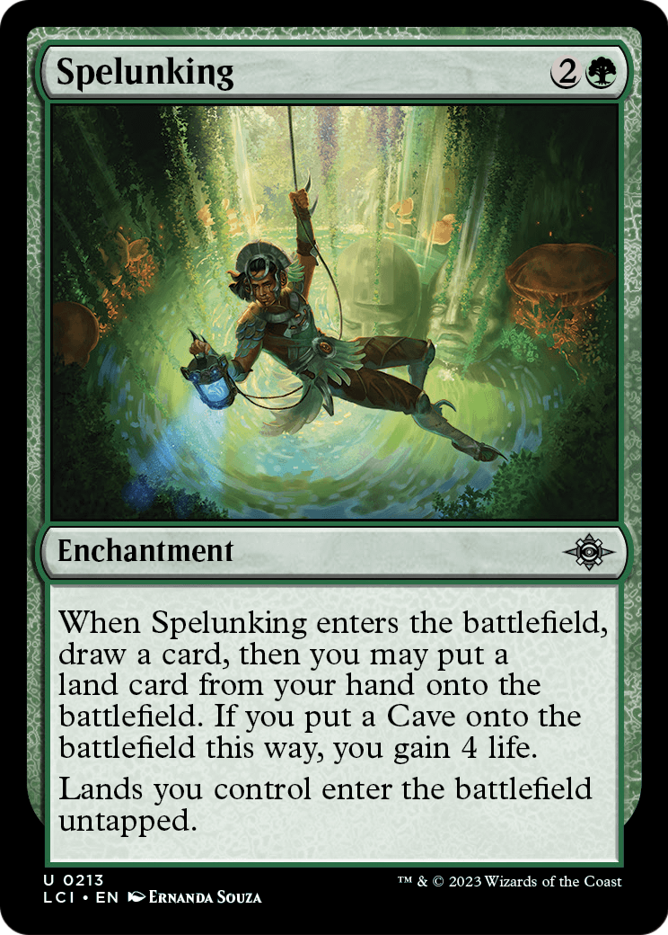 Spelunking (LCI-213) [The Lost Caverns of Ixalan]