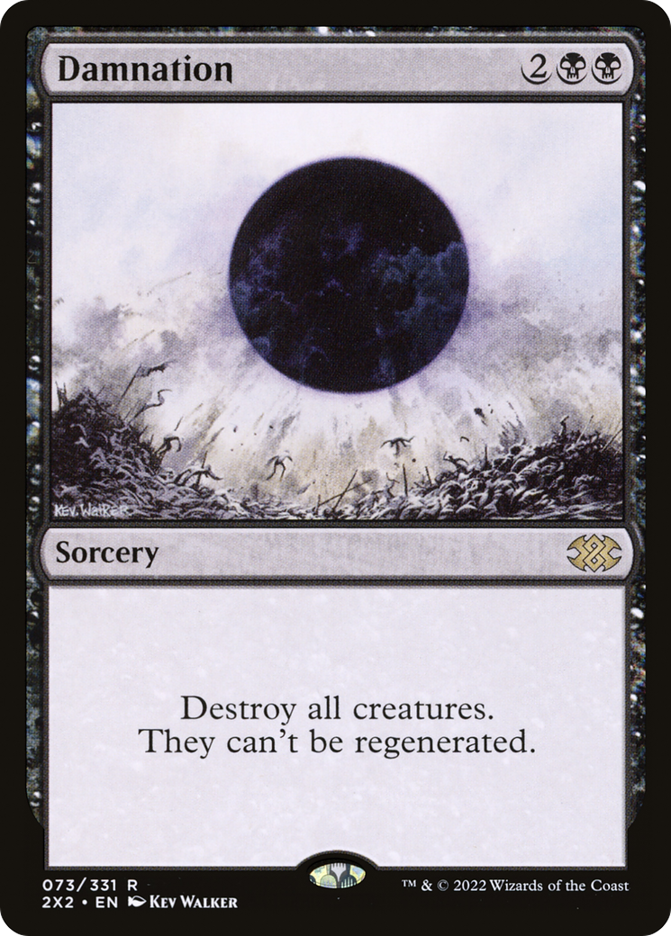 Damnation (2X2-073) [Double Masters 2022] Foil
