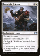 Improvised Armor (DMR-010) [Dominaria Remastered] Foil