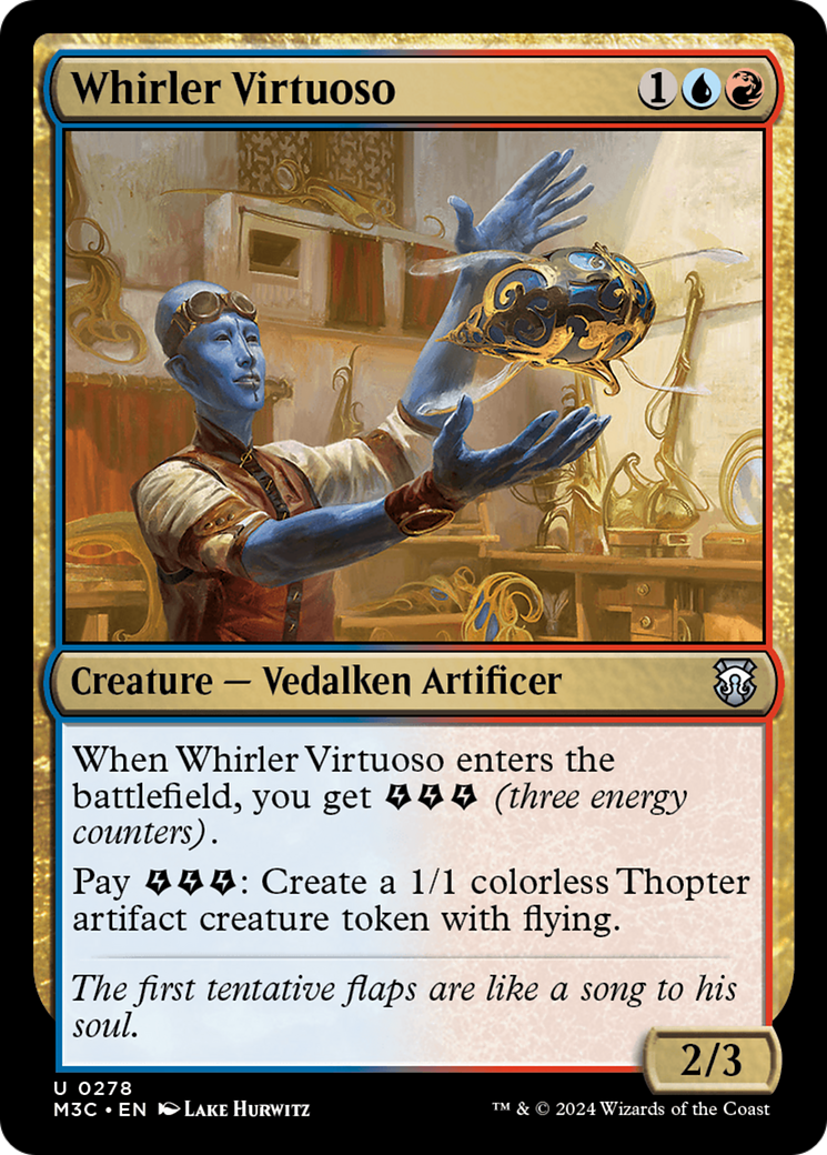 Whirler Virtuoso (M3C-278) [Modern Horizons 3 Commander]