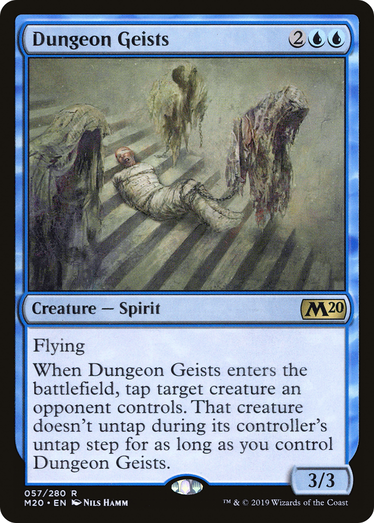 Dungeon Geists (M20-057) [Core Set 2020] Foil