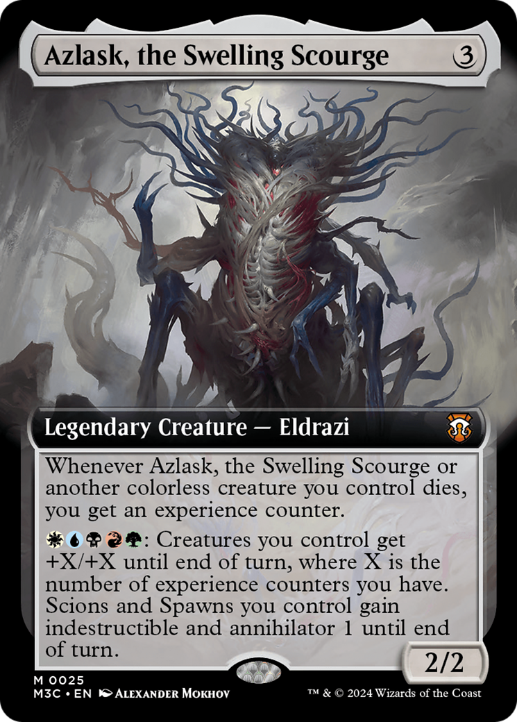 Azlask, the Swelling Scourge (M3C-025) [Modern Horizons 3 Commander]: (Extended Art)