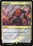 Utter End (Surge Foil) (40K-226) [Warhammer 40,000 Commander] Foil