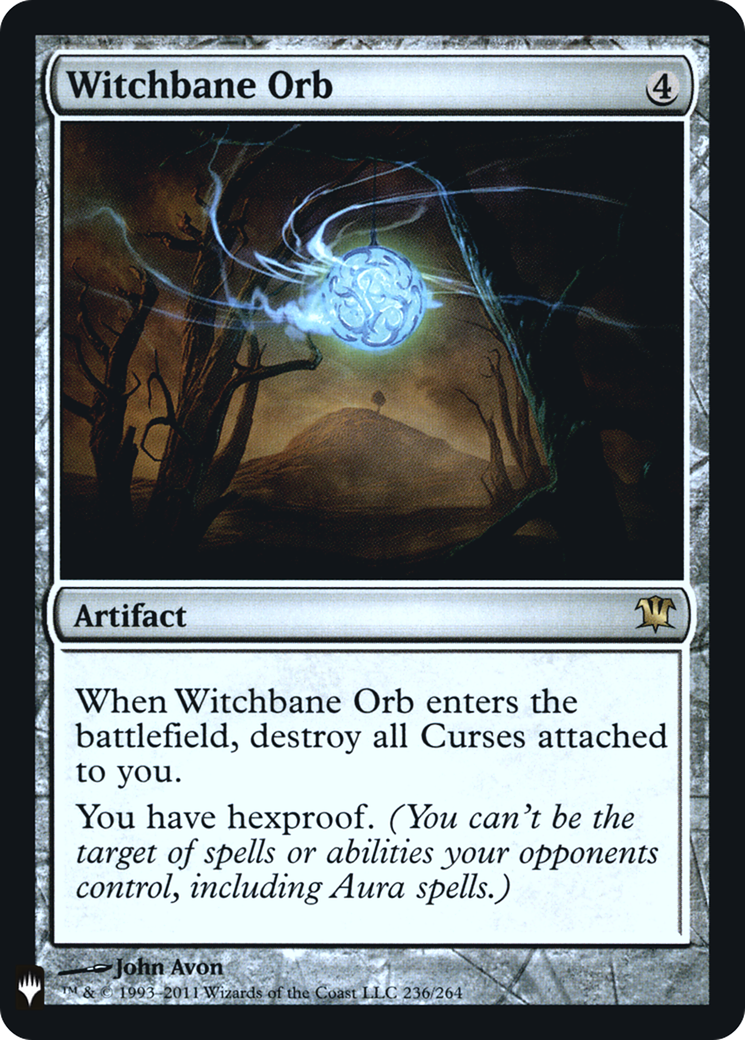Witchbane Orb (LIST-ISD-236) [The List] Foil
