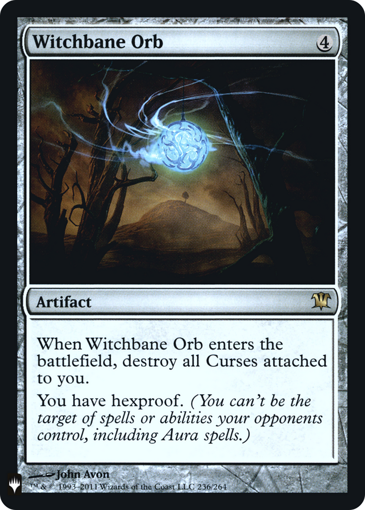 Witchbane Orb (LIST-ISD-236) [The List] Foil