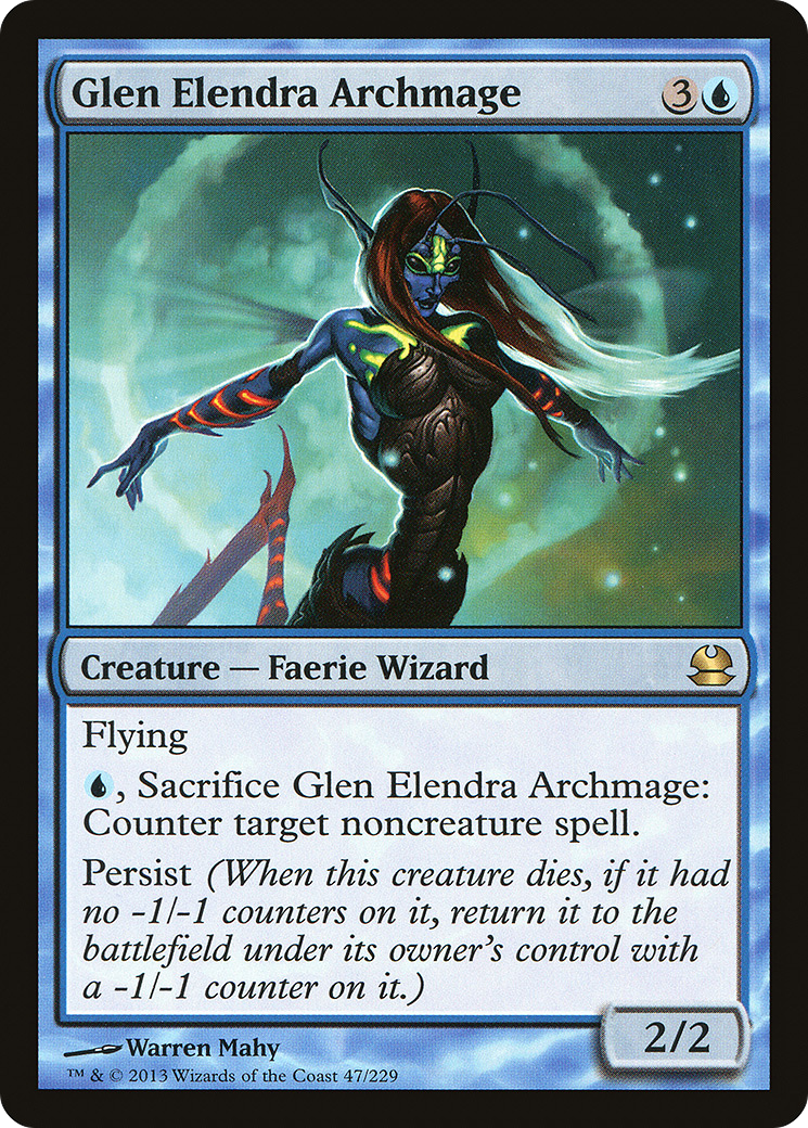 Glen Elendra Archmage (MMA-047) [Modern Masters]