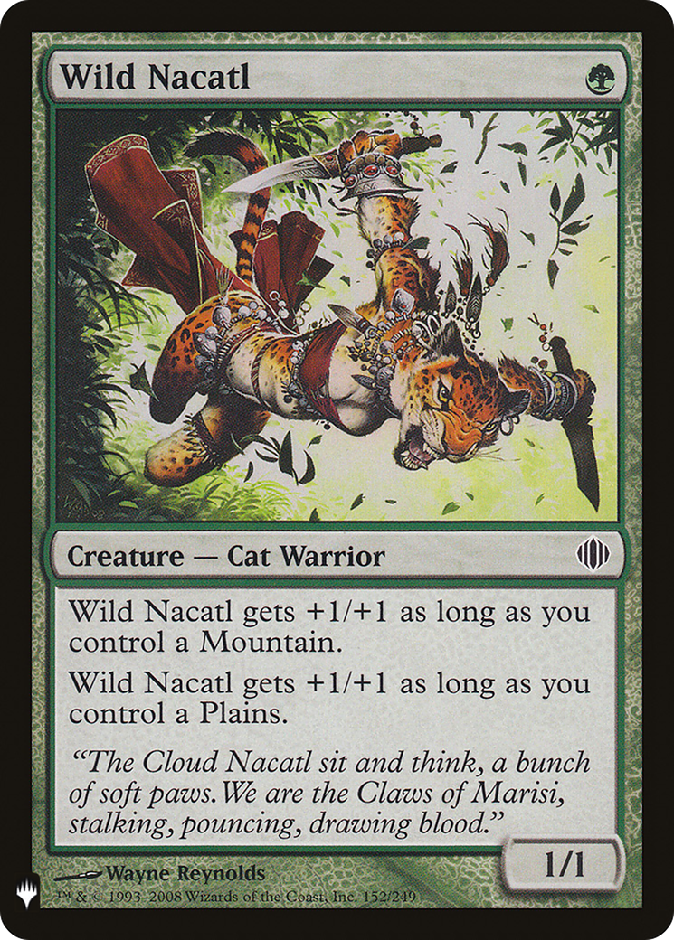 Wild Nacatl (LIST-ALA-152) [The List]