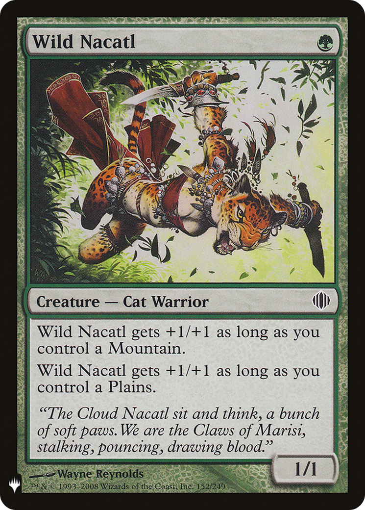 Wild Nacatl (LIST-ALA-152) [The List]