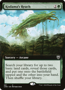 Kodama's Reach (Extended Art) (CMR-681) [Commander Legends]
