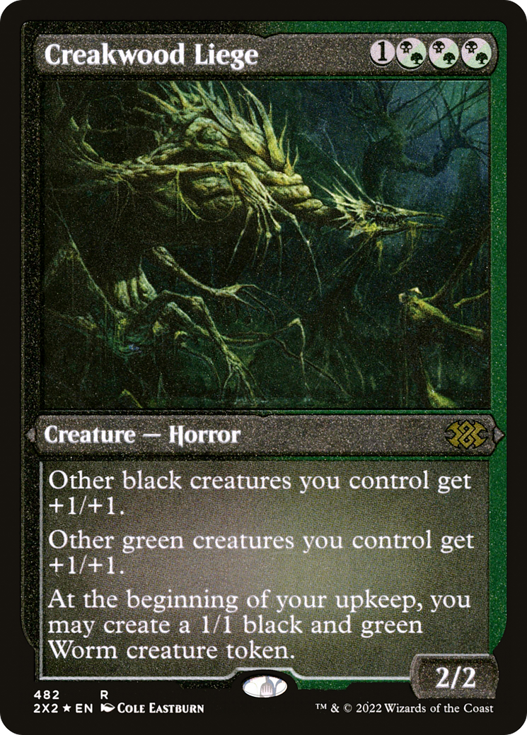 Creakwood Liege (Foil Etched) (2X2-482) [Double Masters 2022] Foil