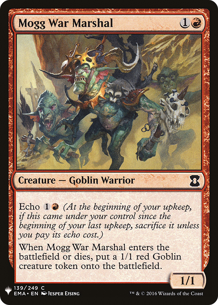 Mogg War Marshal (LIST-EMA-139) [The List]
