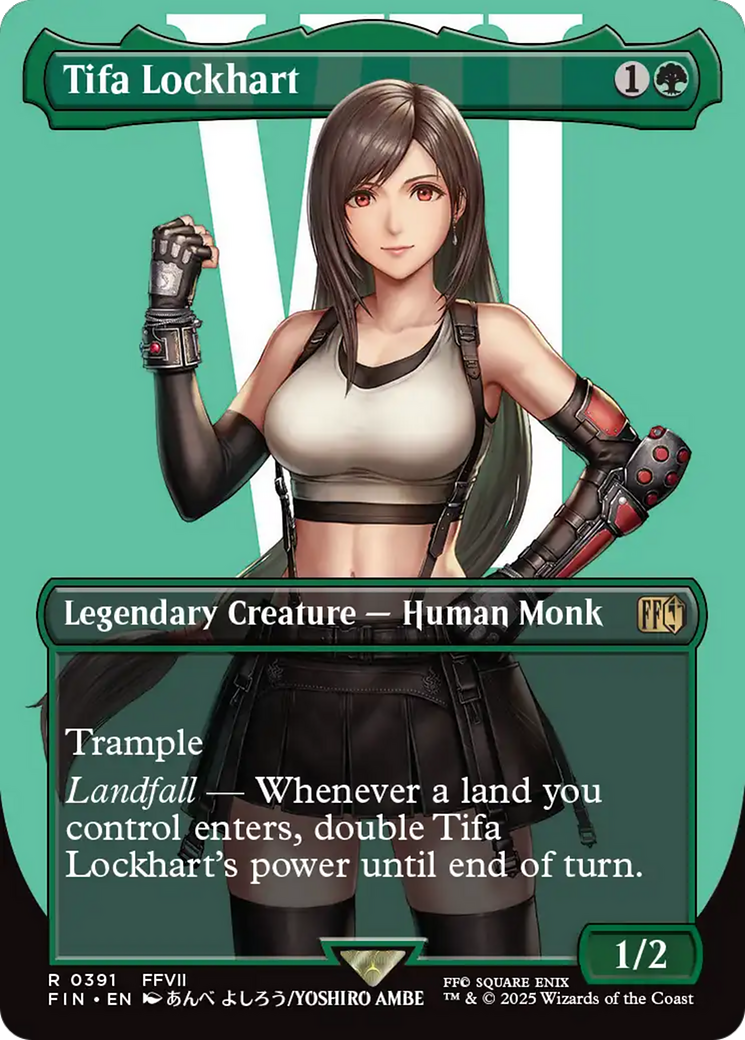 Tifa Lockhart (Borderless) (FIN-391) [FINAL FANTASY] (Borderless)