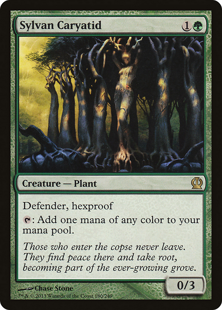 Sylvan Caryatid (THS-180) [Theros]