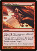 Unstable Footing (ZEN-153) [Zendikar]