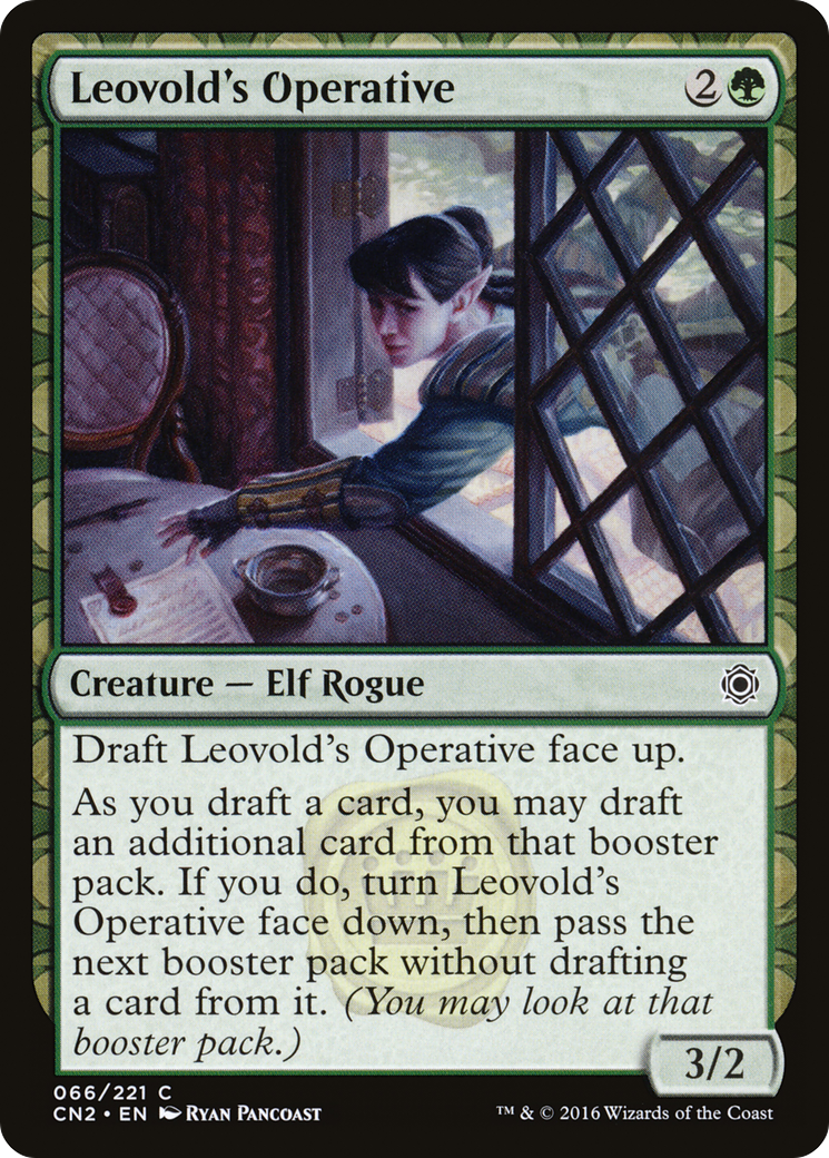 Leovold's Operative (CN2-066) [Conspiracy: Take the Crown]