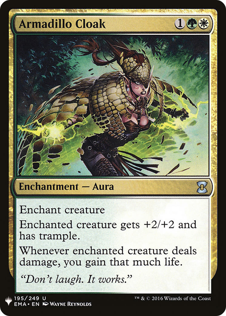 Armadillo Cloak (LIST-EMA-195) [The List]