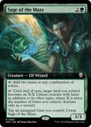 Sage of the Maze (M3C-067) [Modern Horizons 3 Commander]: (Extended Art)