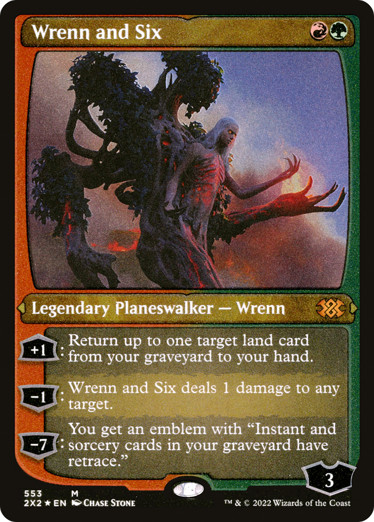 Wrenn and Six (2X2-553) [Double Masters 2022] Etched Foil