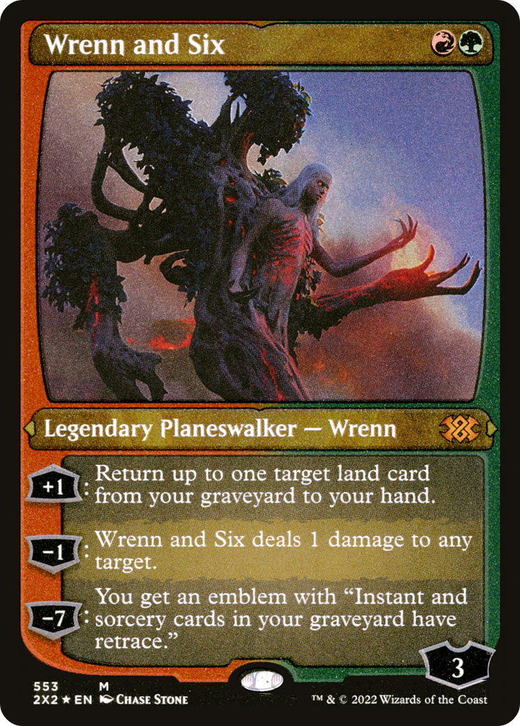 Wrenn and Six (Foil Etched) (2X2-553) [Double Masters 2022] Foil