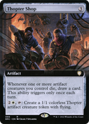 Thopter Shop (Extended Art) (BRC-066) [The Brothers' War Commander]