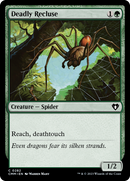 Deadly Recluse (CMM-282) [Commander Masters] Foil