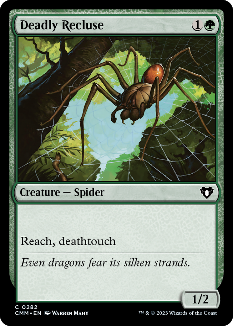Deadly Recluse (CMM-282) [Commander Masters]