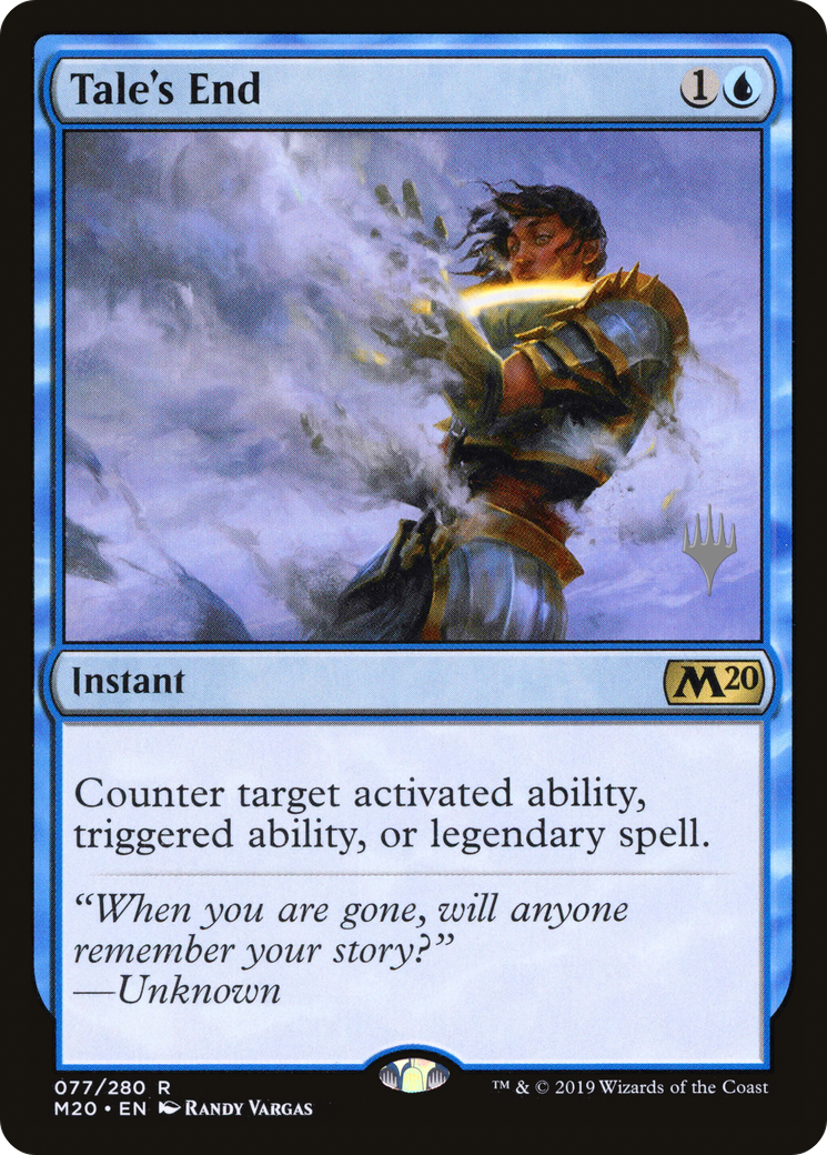 Tale's End (PPM20-77P) [Promo Pack: Core Set 2020 Promos]