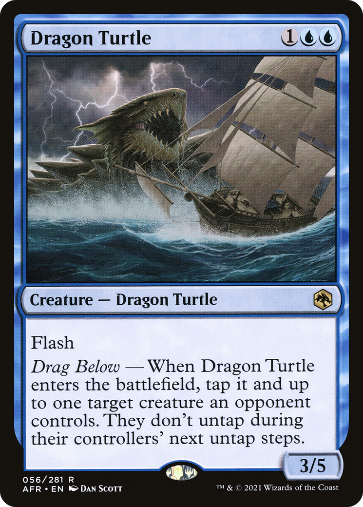 Dragon Turtle (AFR-056) [Adventures in the Forgotten Realms]