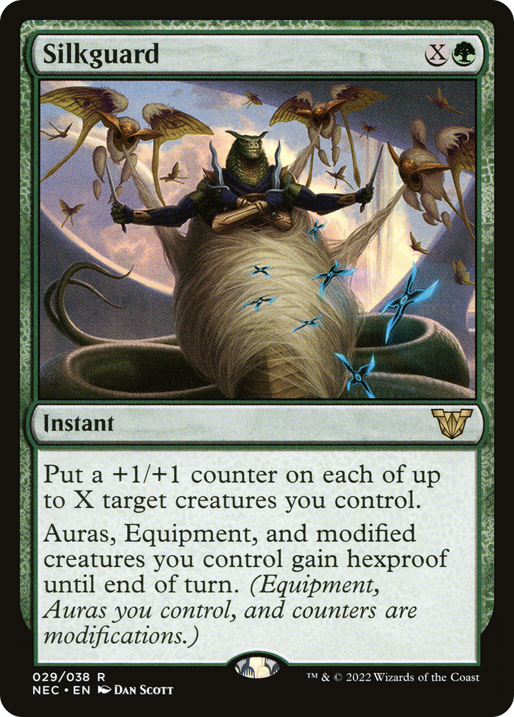 Silkguard (NEC-029) [Neon Dynasty Commander]