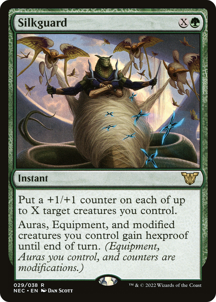 Silkguard (NEC-029) [Neon Dynasty Commander]