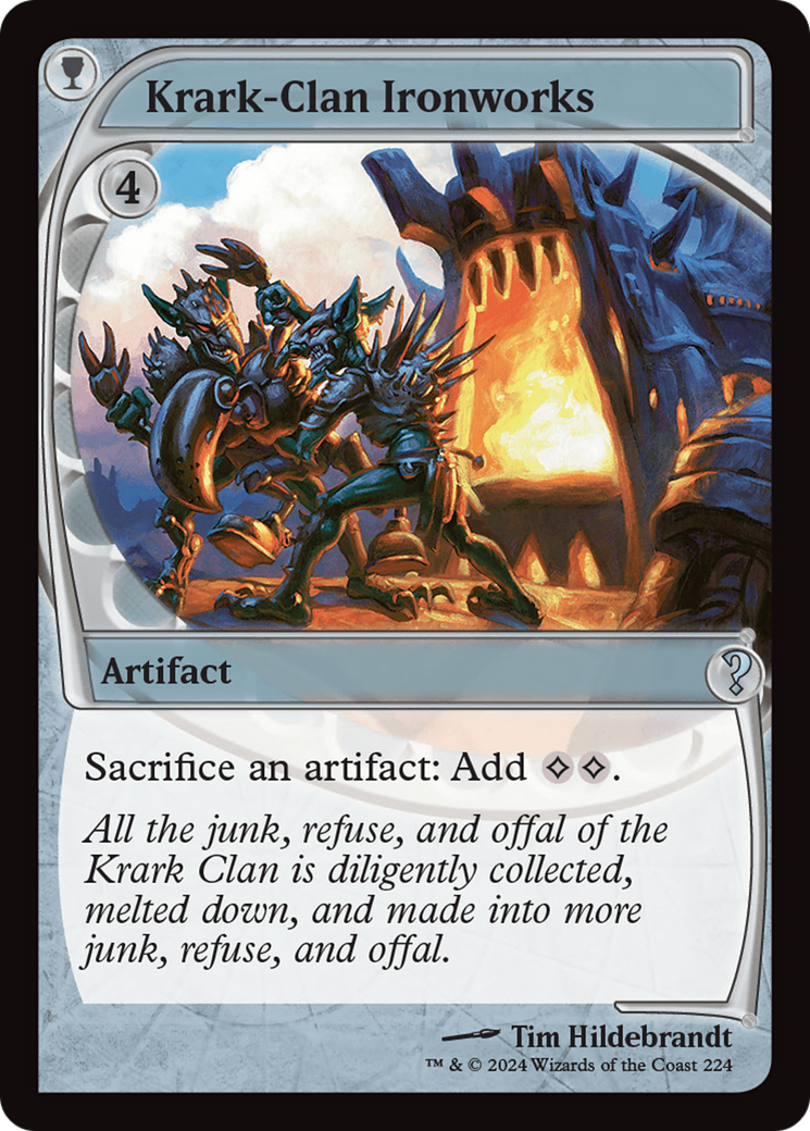 Krark-Clan Ironworks (MB2-224) [Mystery Booster 2]