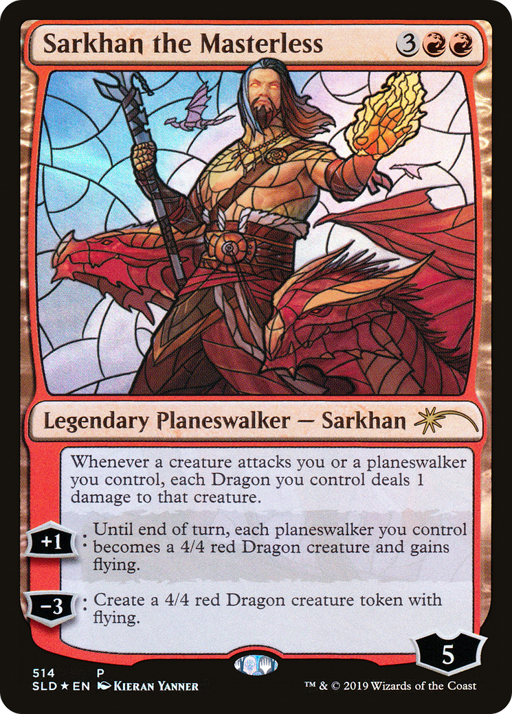 Sarkhan the Masterless (SLD-514) [Secret Lair Drop] Foil