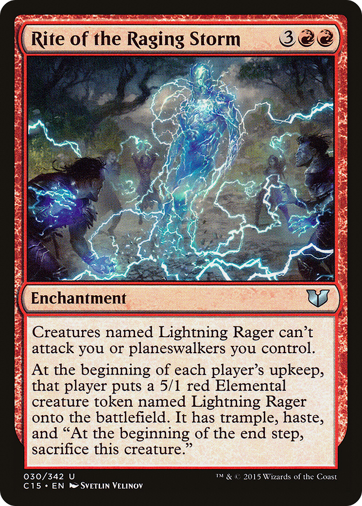 Rite of the Raging Storm (C15-030) [Commander 2015]
