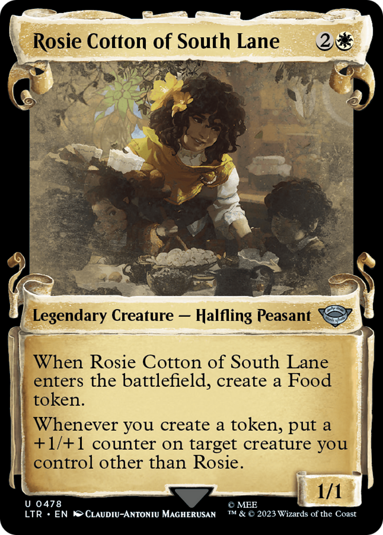 Rosie Cotton of South Lane (LTR-478) [The Lord of the Rings: Tales of Middle-earth]: (Showcase)