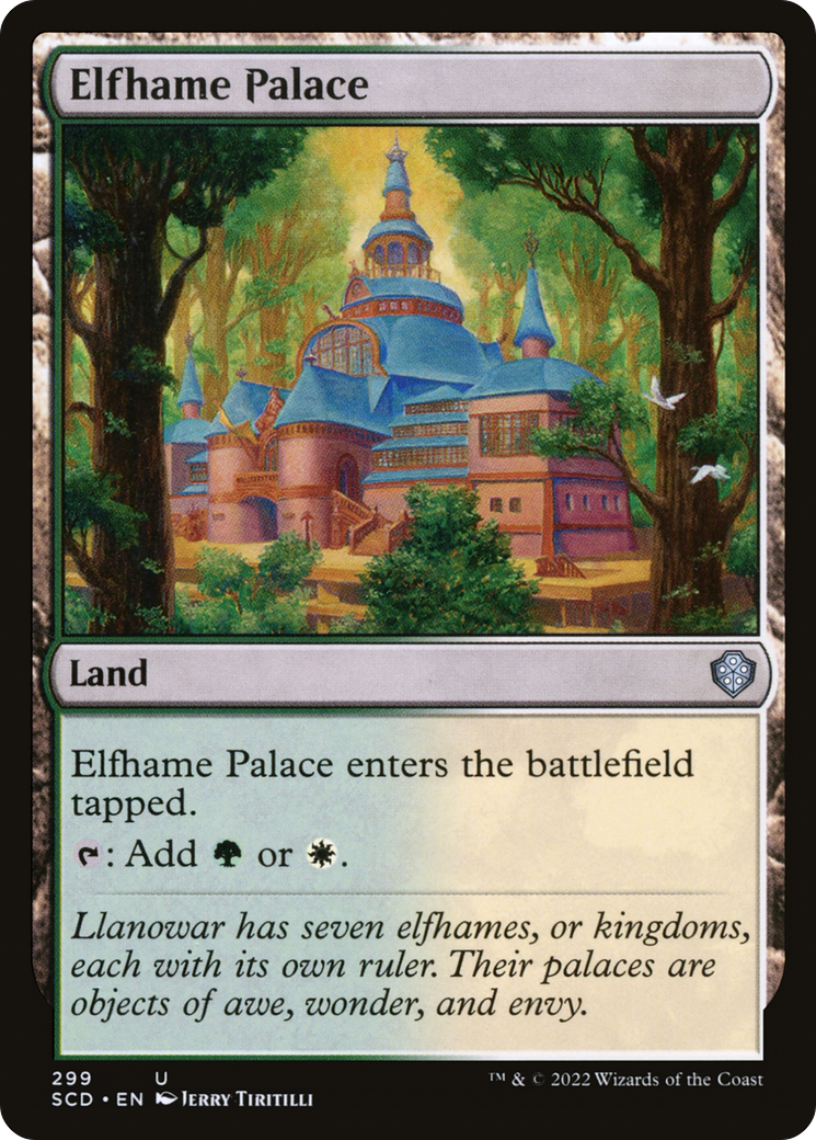 Elfhame Palace (SCD-299) [Starter Commander Decks]
