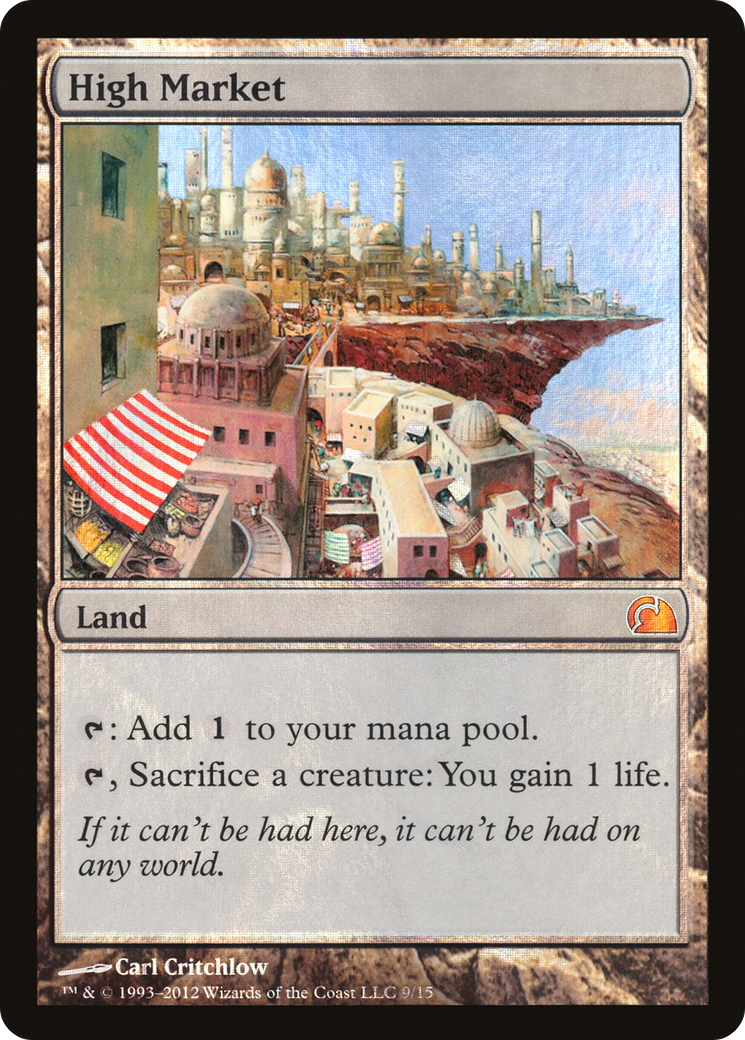 High Market (V12-009) [From the Vault: Realms] Foil