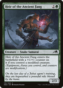 Heir of the Ancient Fang (NEO-191) [Kamigawa: Neon Dynasty] Foil