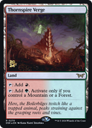 Thornspire Verge (PRE-270S) [Duskmourn: House of Horror Promos] Foil