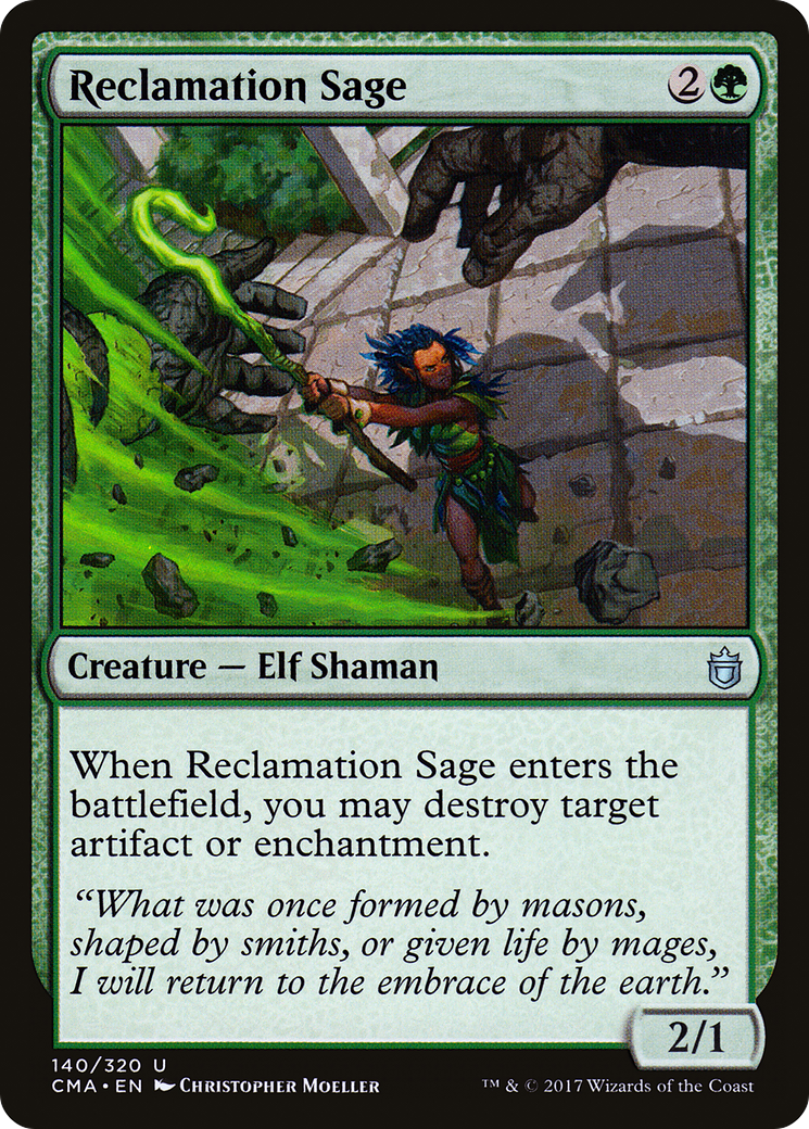 Reclamation Sage (CMA-140) [Commander Anthology]
