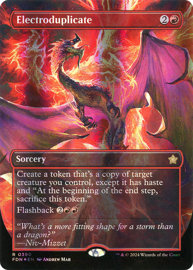 Electroduplicate (FDN-390) [Foundations] (Borderless) Foil