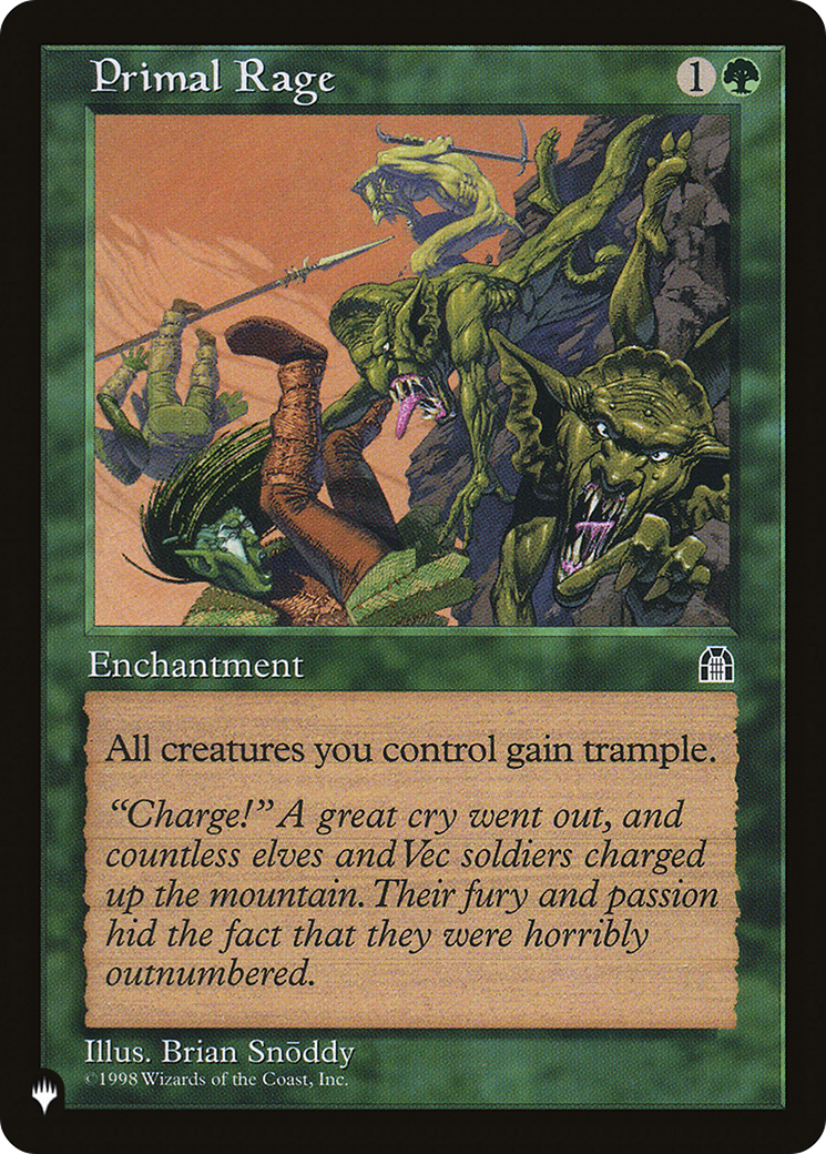 Primal Rage (LIST-STH-112) [The List]
