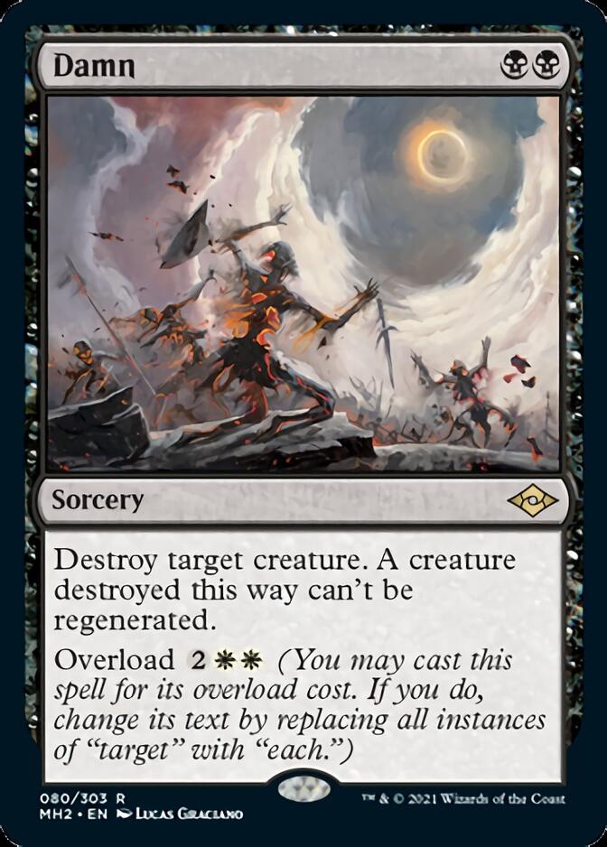 Damn (MH2-080) [Modern Horizons 2] Foil