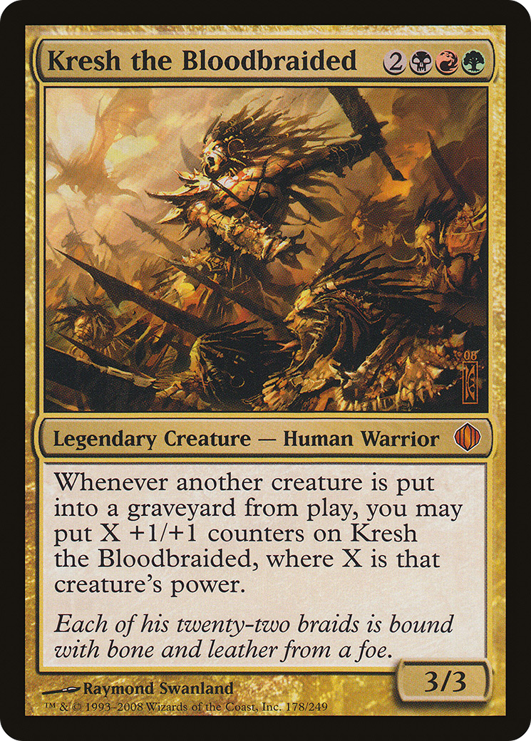 Kresh the Bloodbraided (ALA-178) [Shards of Alara]