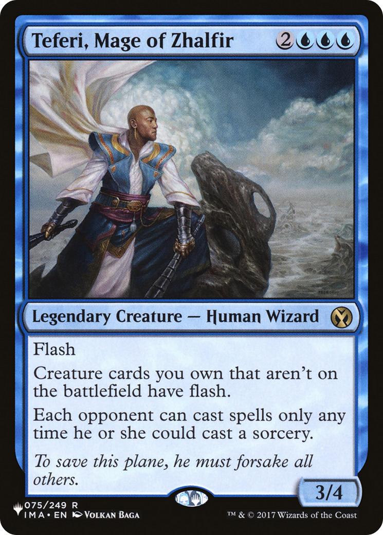 Teferi, Mage of Zhalfir (LIST-IMA-75) [The List]