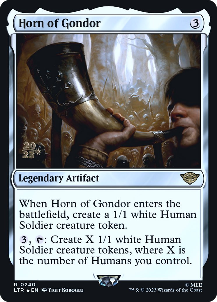 Horn of Gondor (PRE-240S) [Tales of Middle-earth Promos] Foil