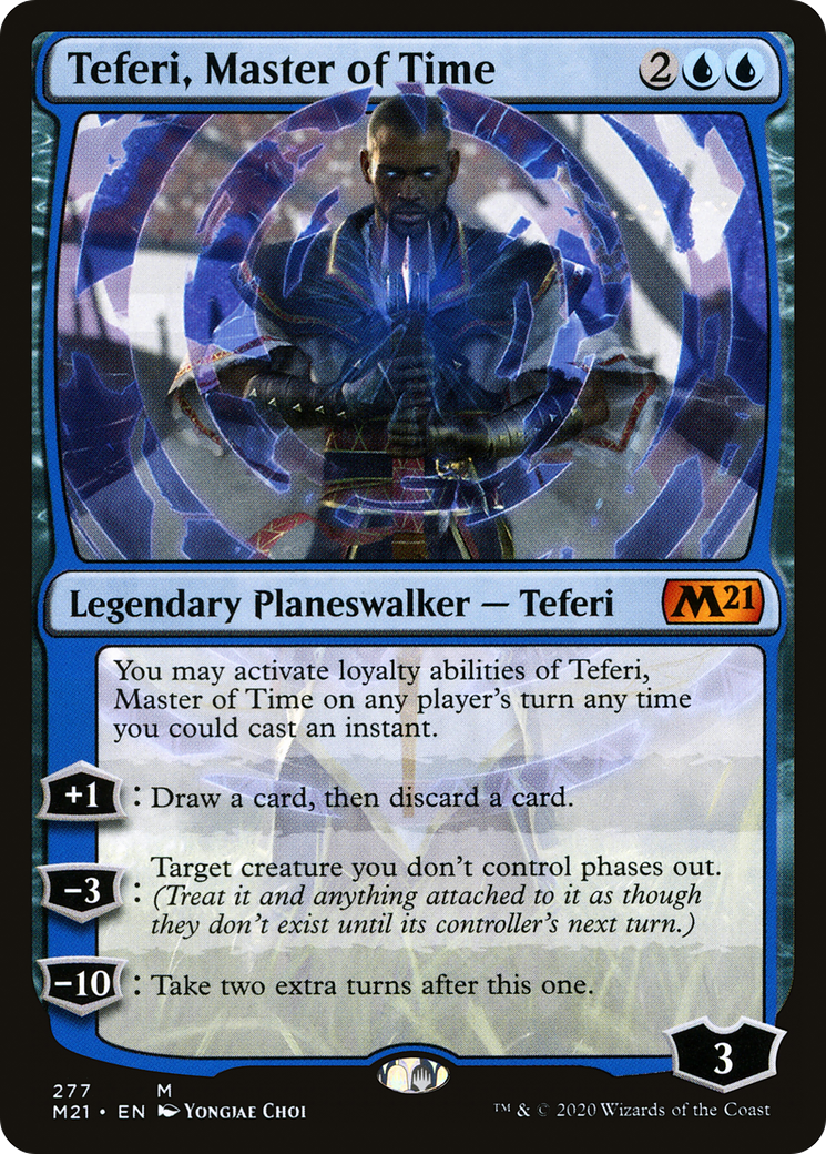 Teferi, Master of Time (M21-277) [Core Set 2021]
