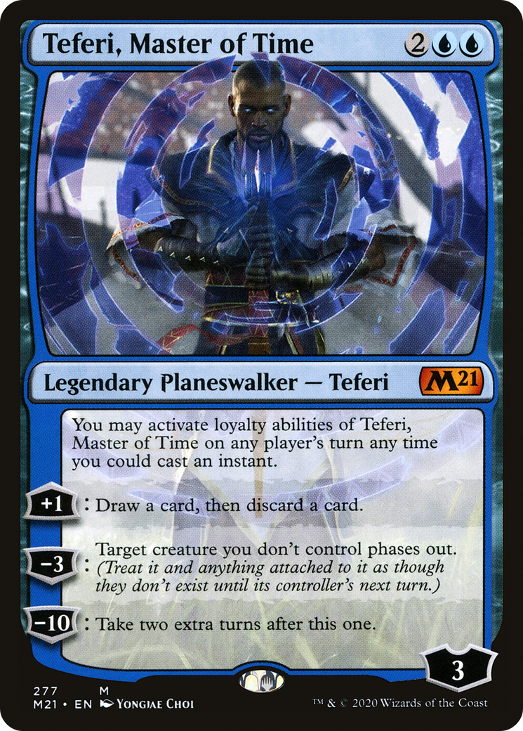 Teferi, Master of Time (M21-277) [Core Set 2021] Foil